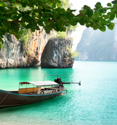 Nature art - Thai Boat Trip