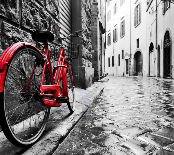 Urban art - Red Bike