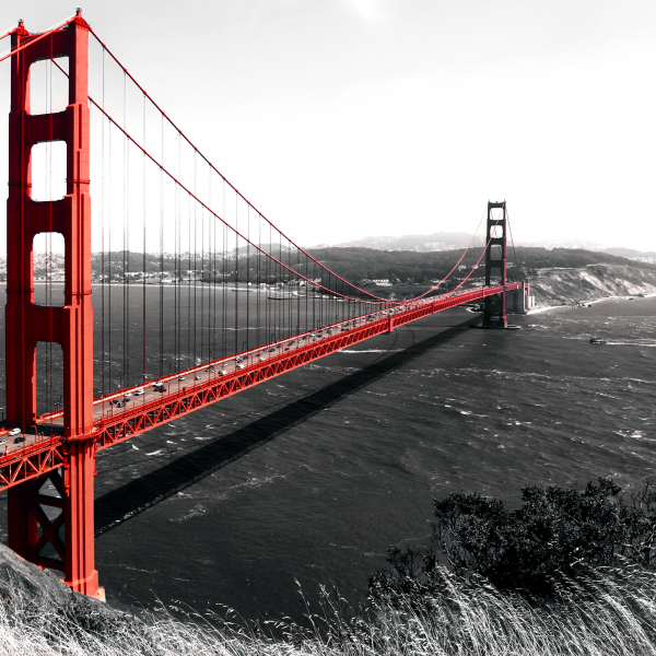 Urban art - Golden Gate Bridge